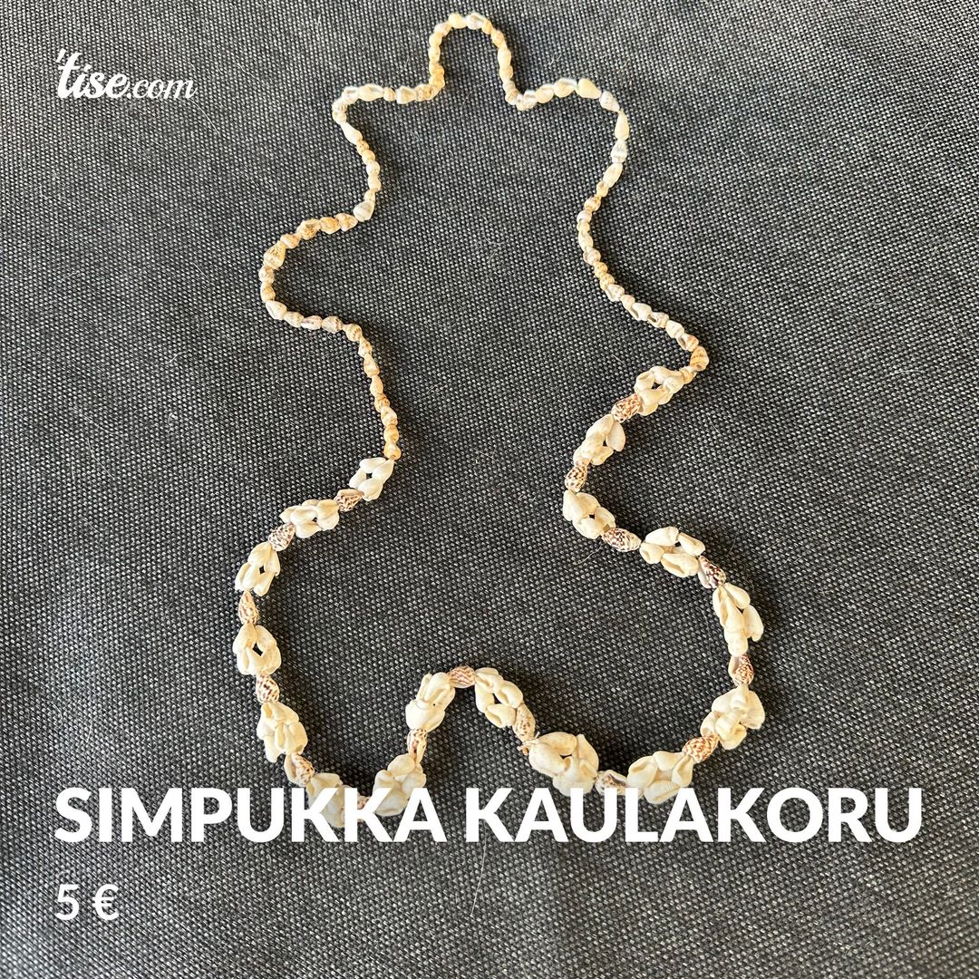 Simpukka kaulakoru