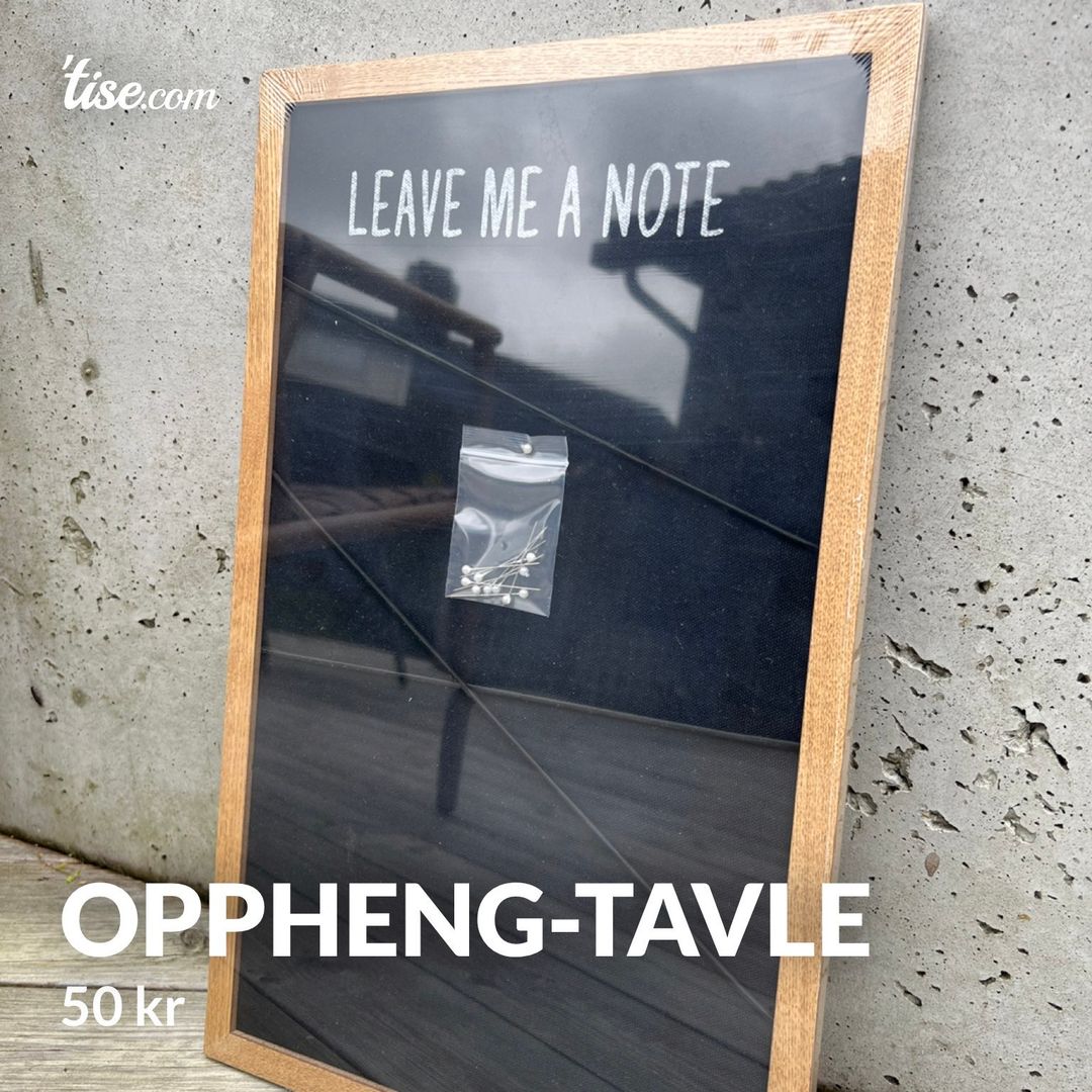 Oppheng-tavle