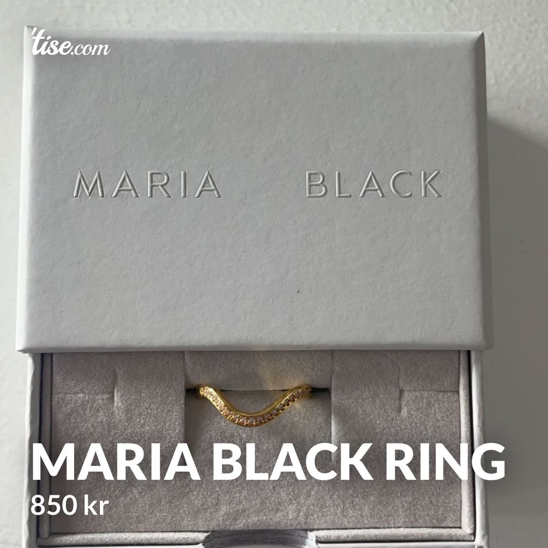 Maria Black ring