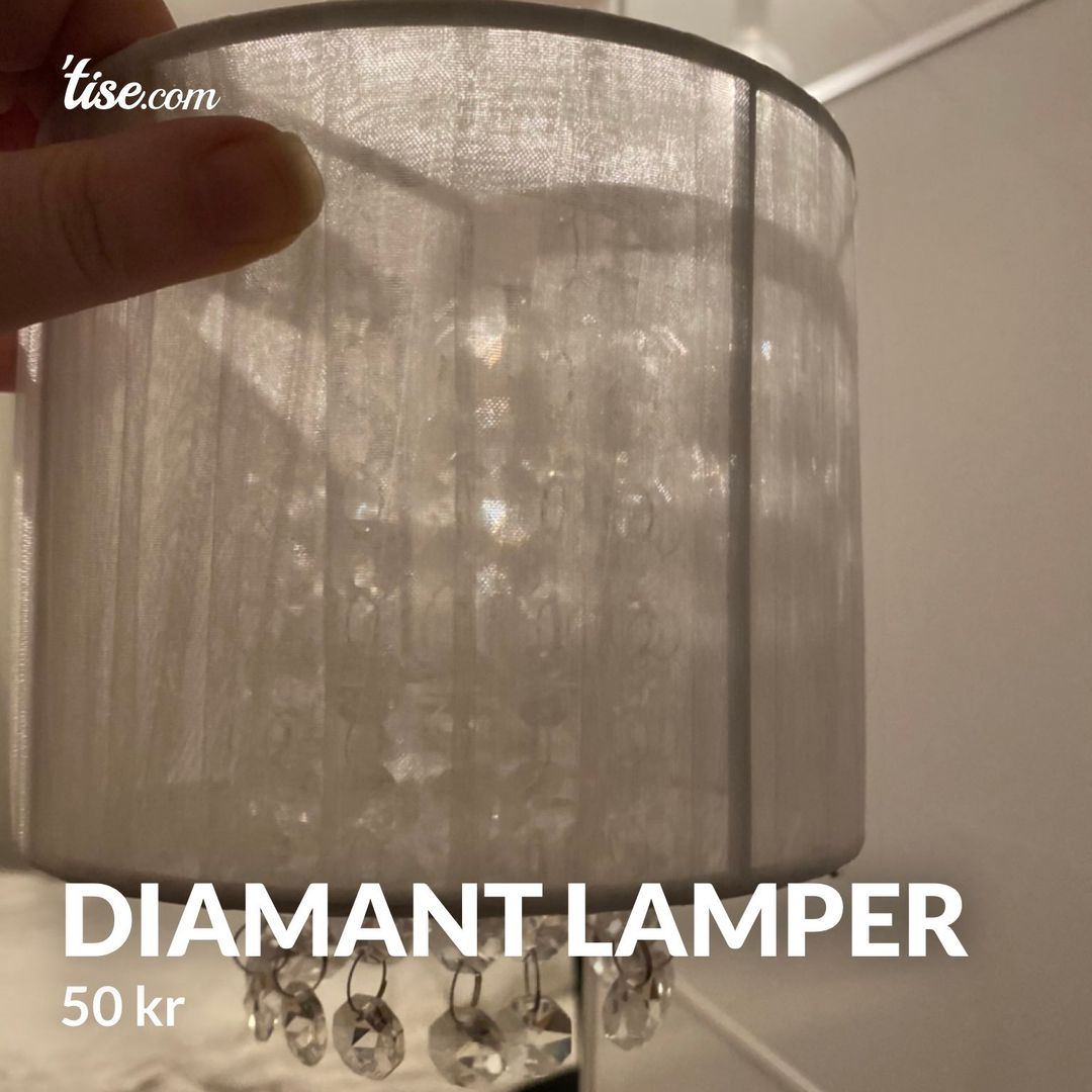 Diamant lamper