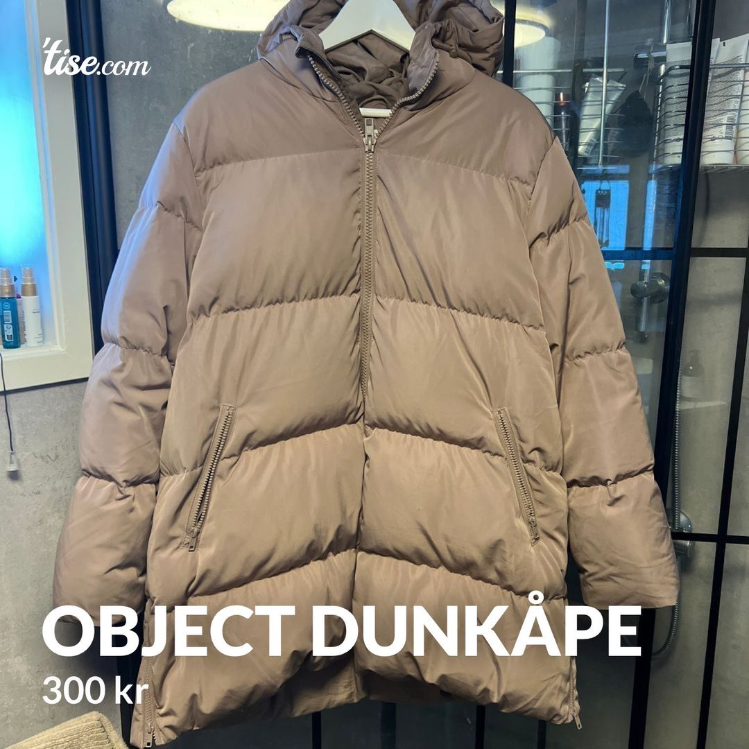 Object dunkåpe