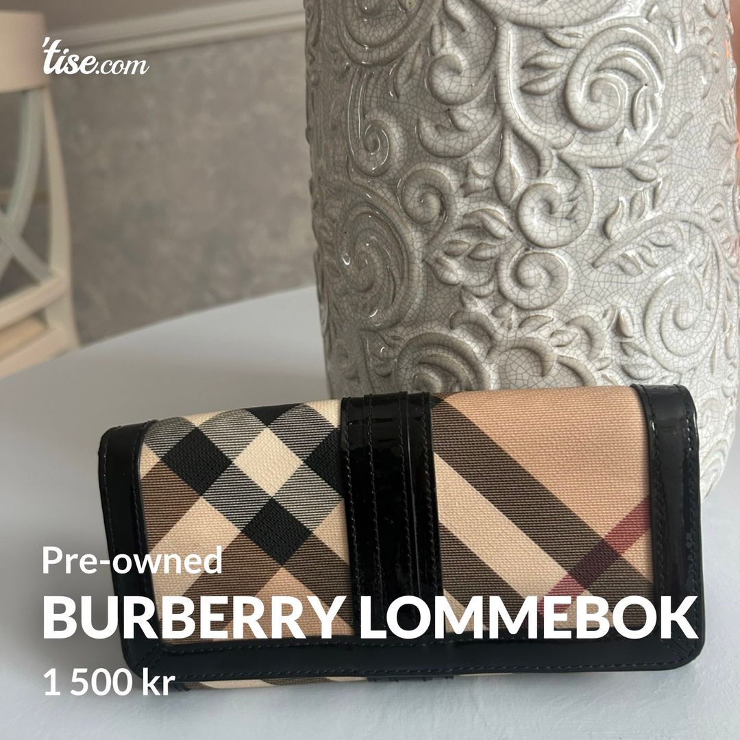 Burberry lommebok