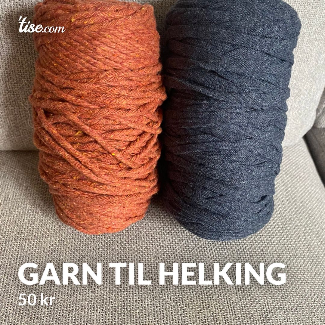 Garn til helking