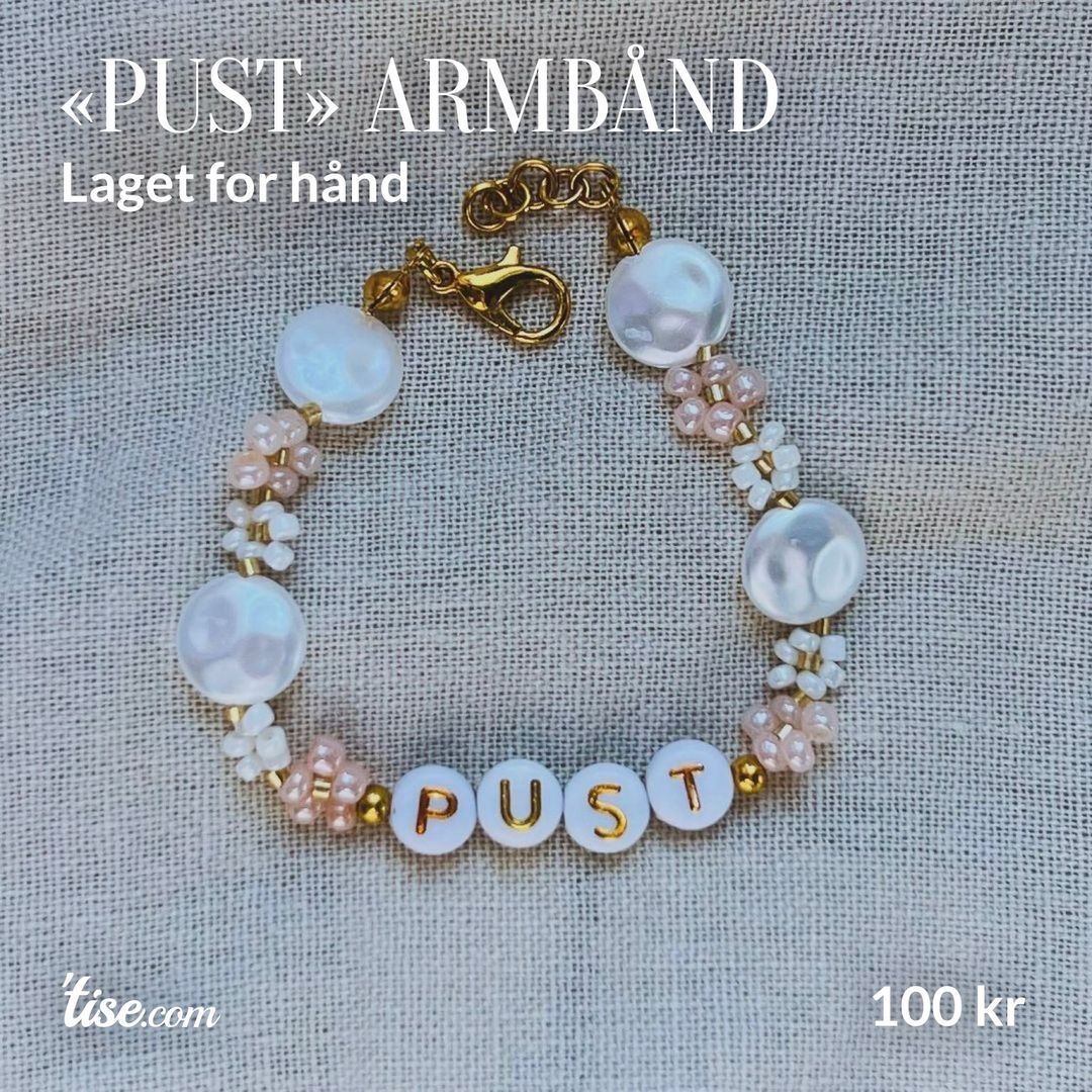 «Pust» armbånd