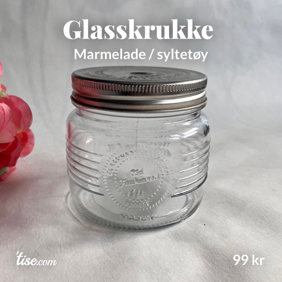 Glasskrukke