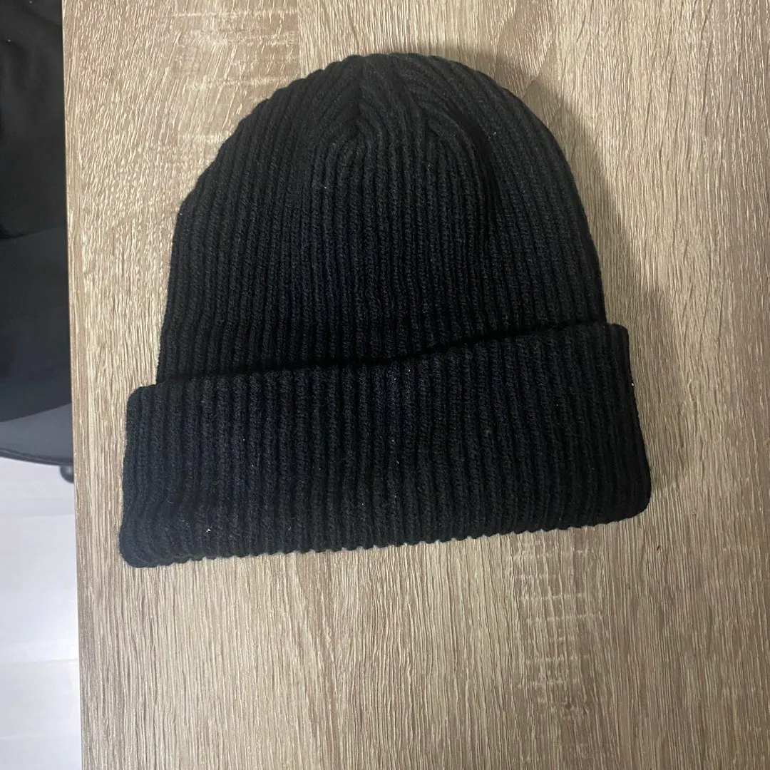 Moncler Black Beanie