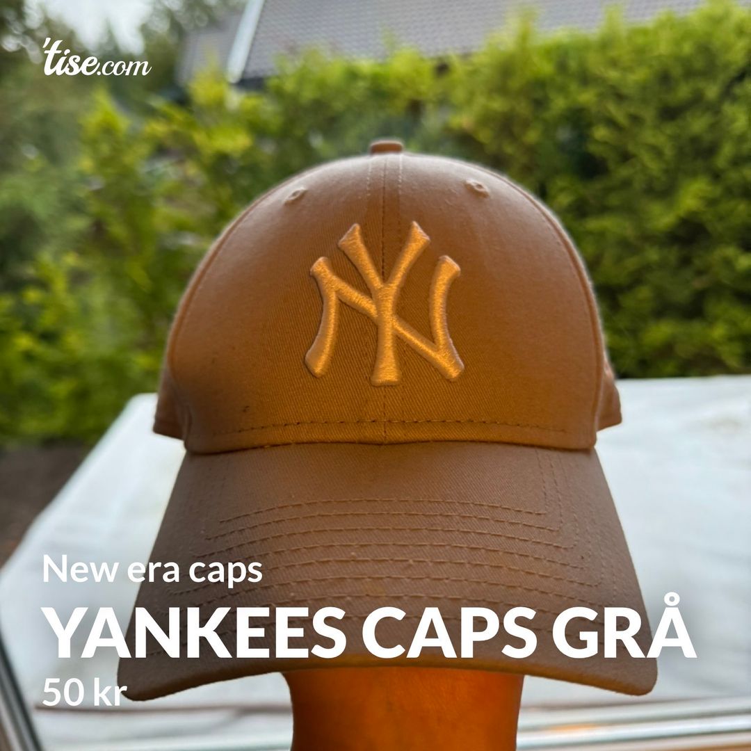 Yankees caps grå