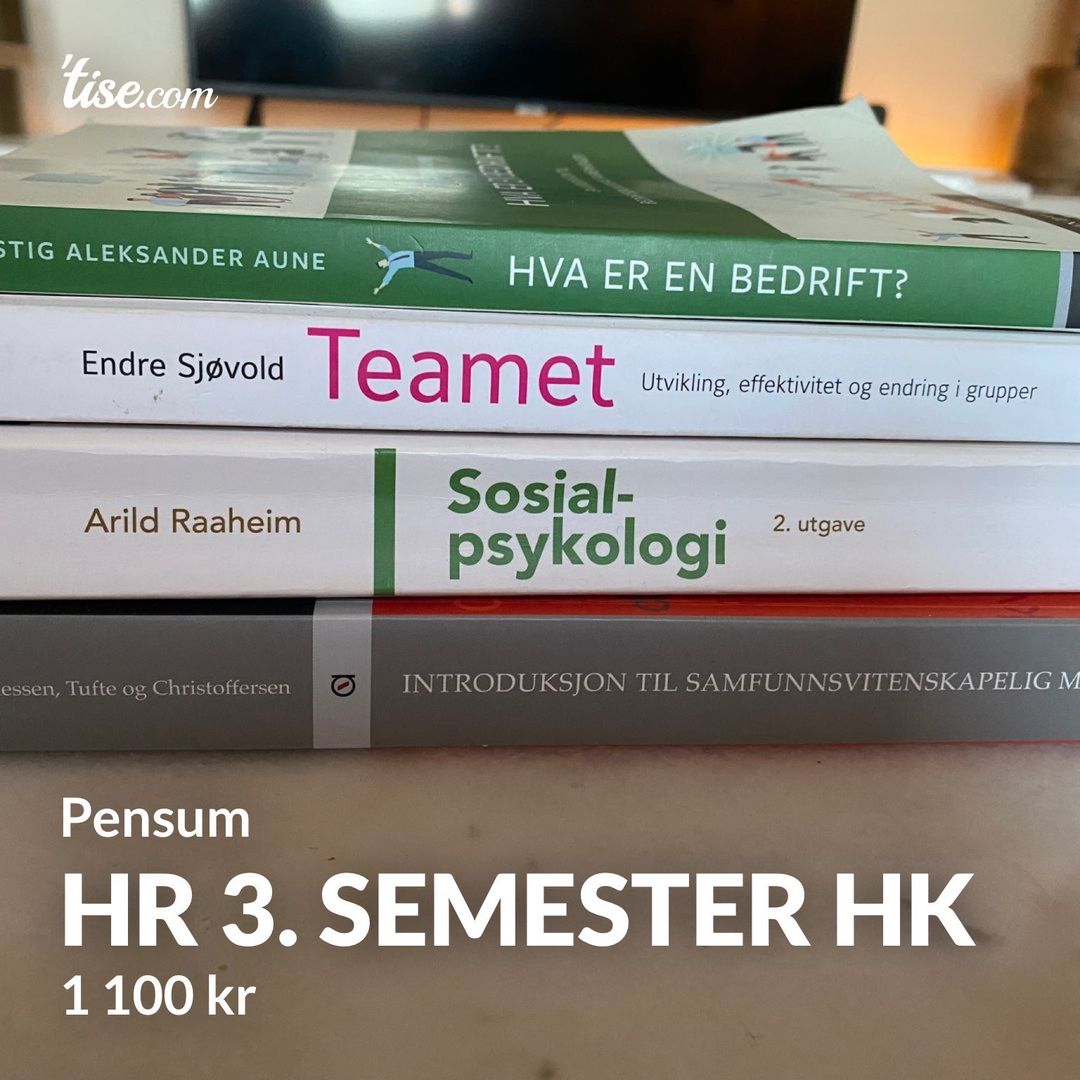 HR 3 semester HK