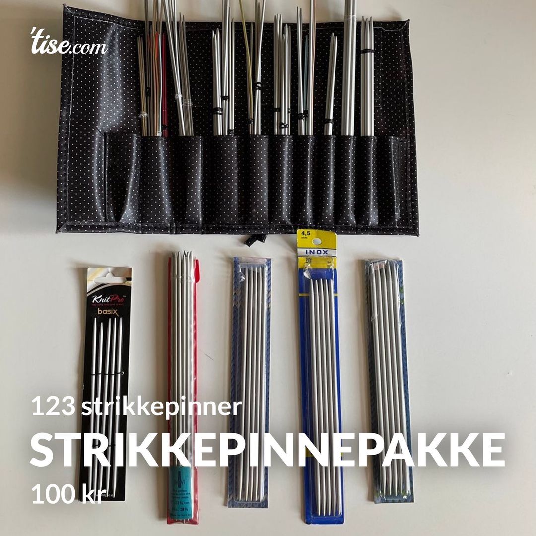 Strikkepinnepakke