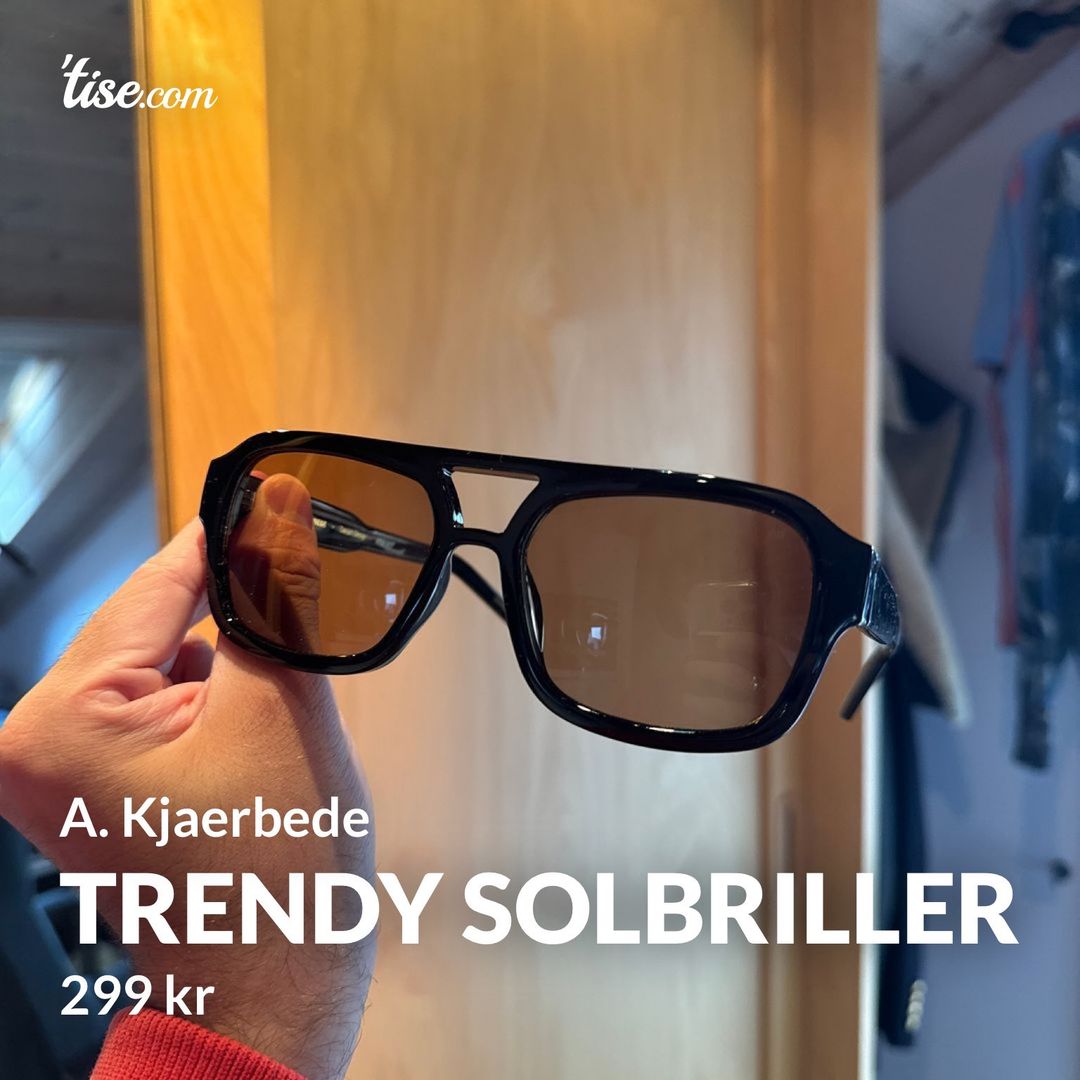 Trendy solbriller