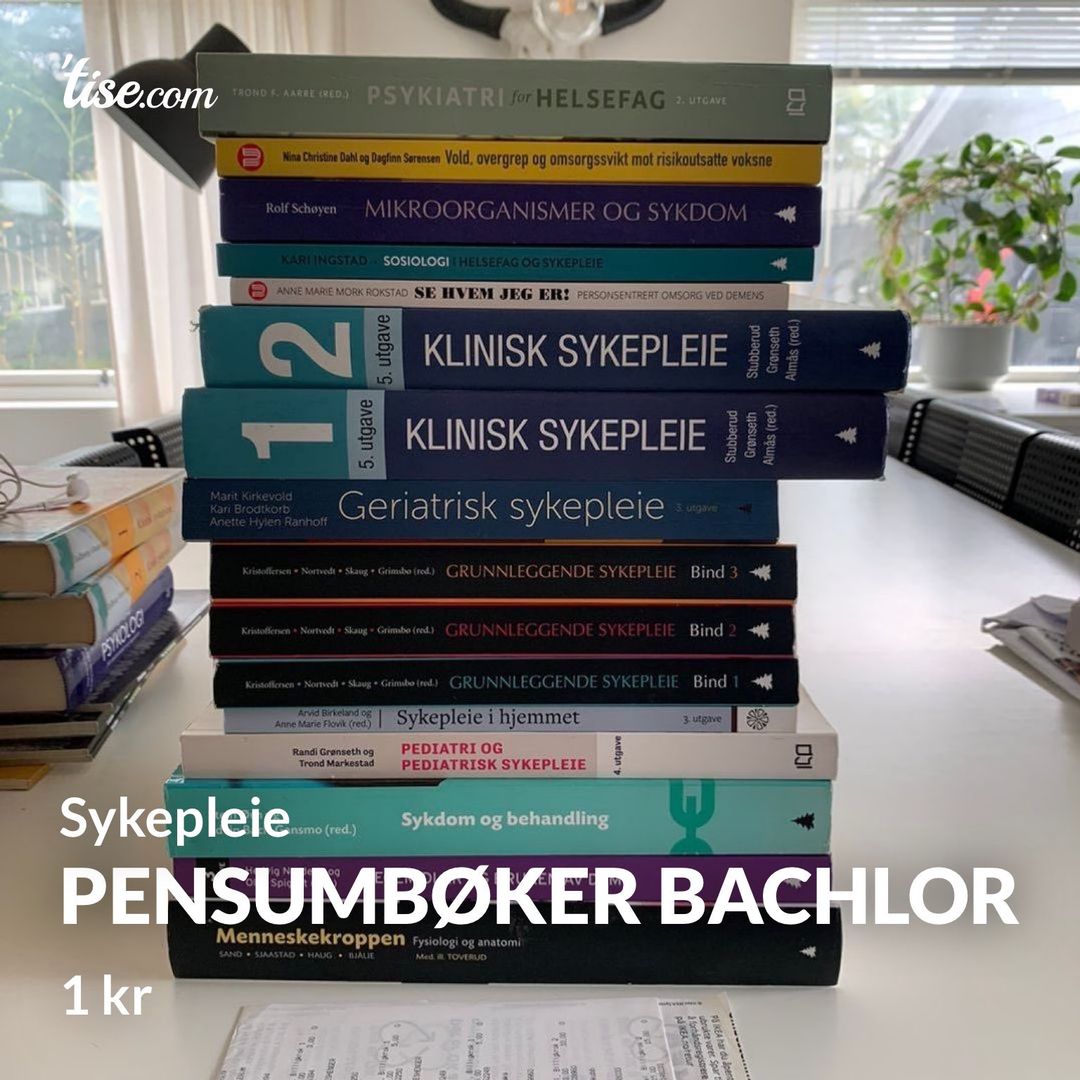 Pensumbøker bachlor