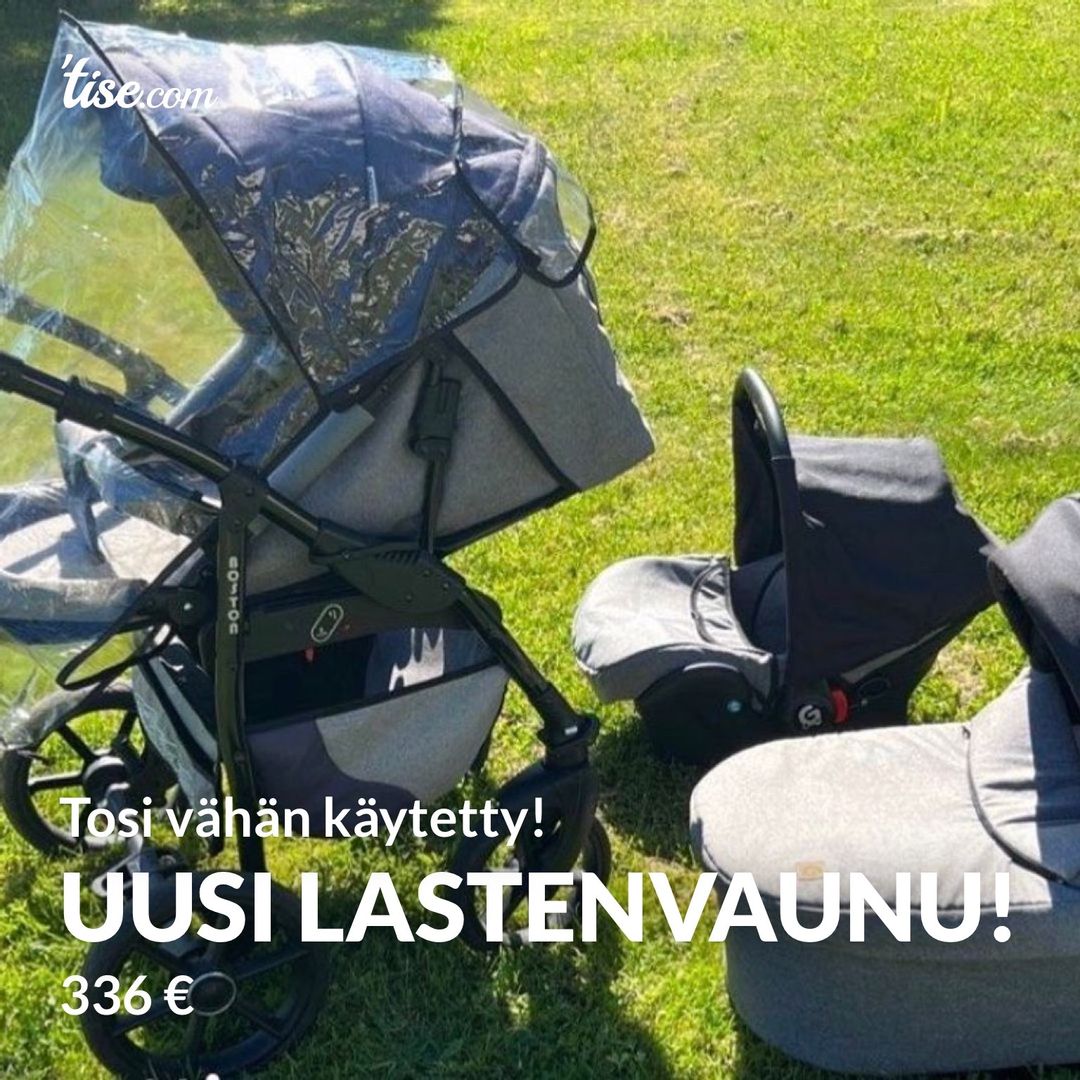 Uusi lastenvaunu!