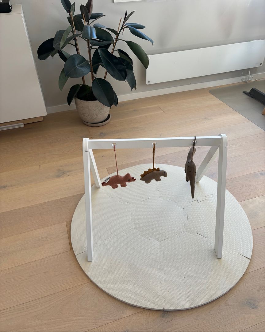 Babygym med matte