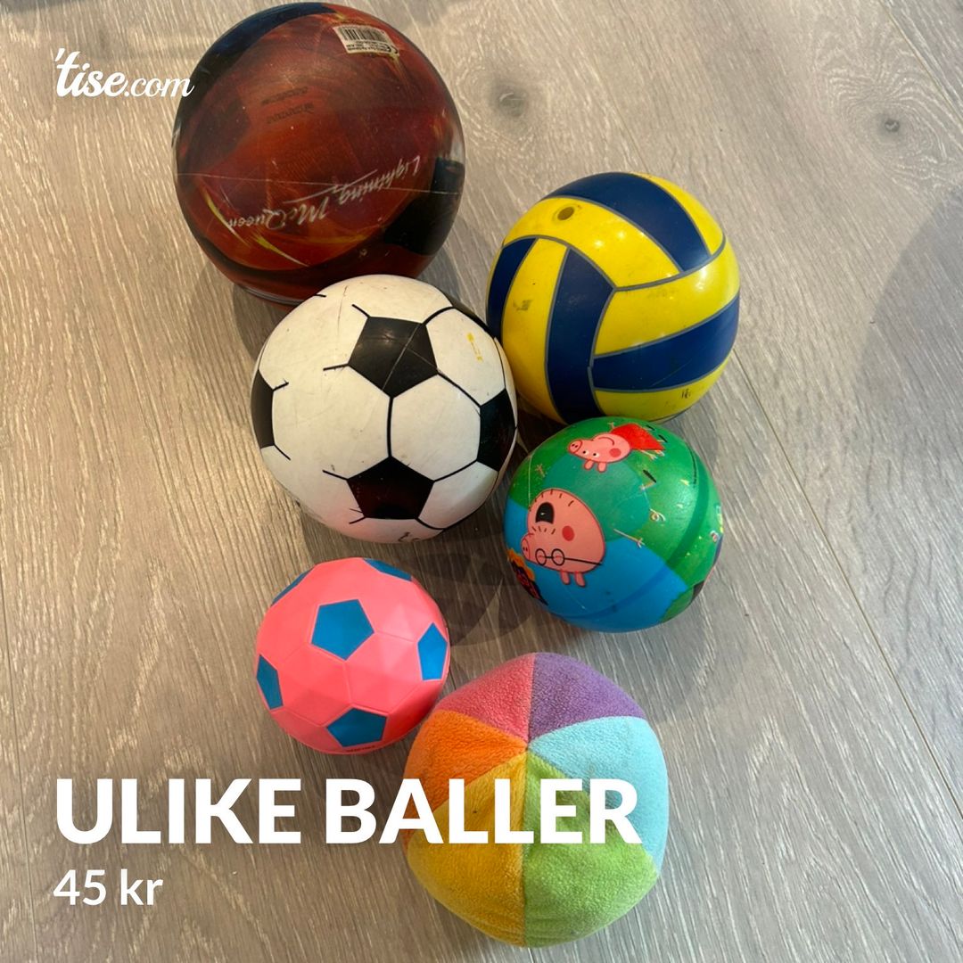 Ulike baller