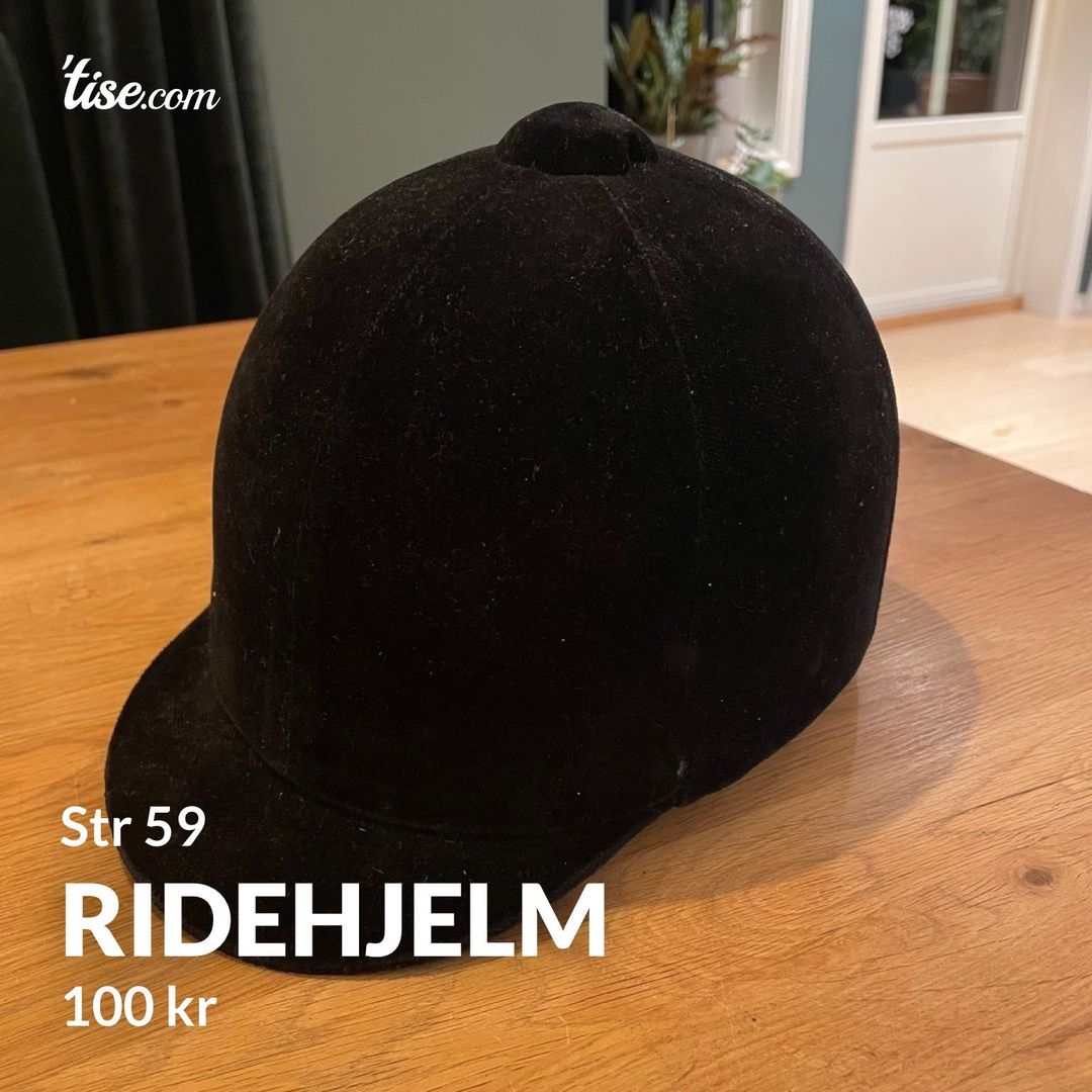 Ridehjelm