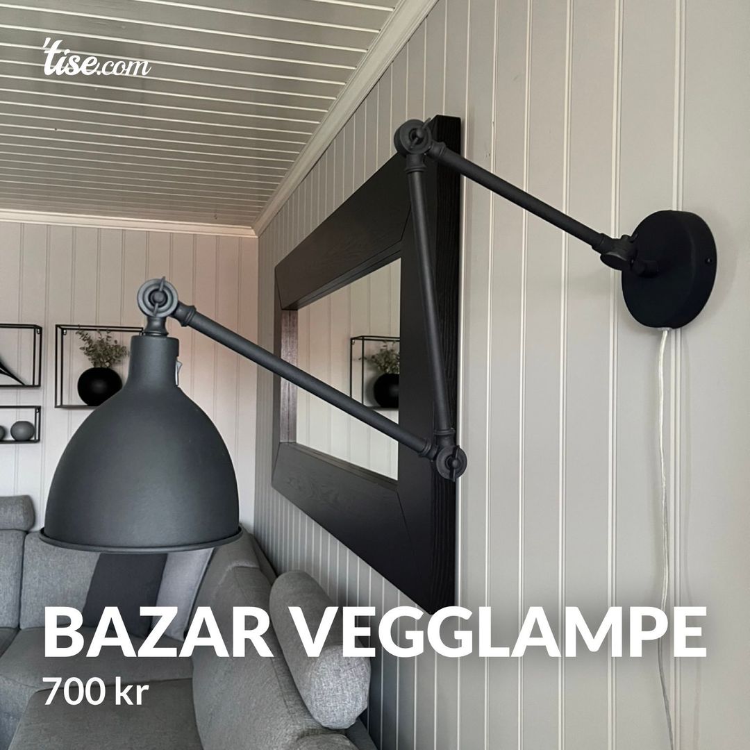 Bazar vegglampe