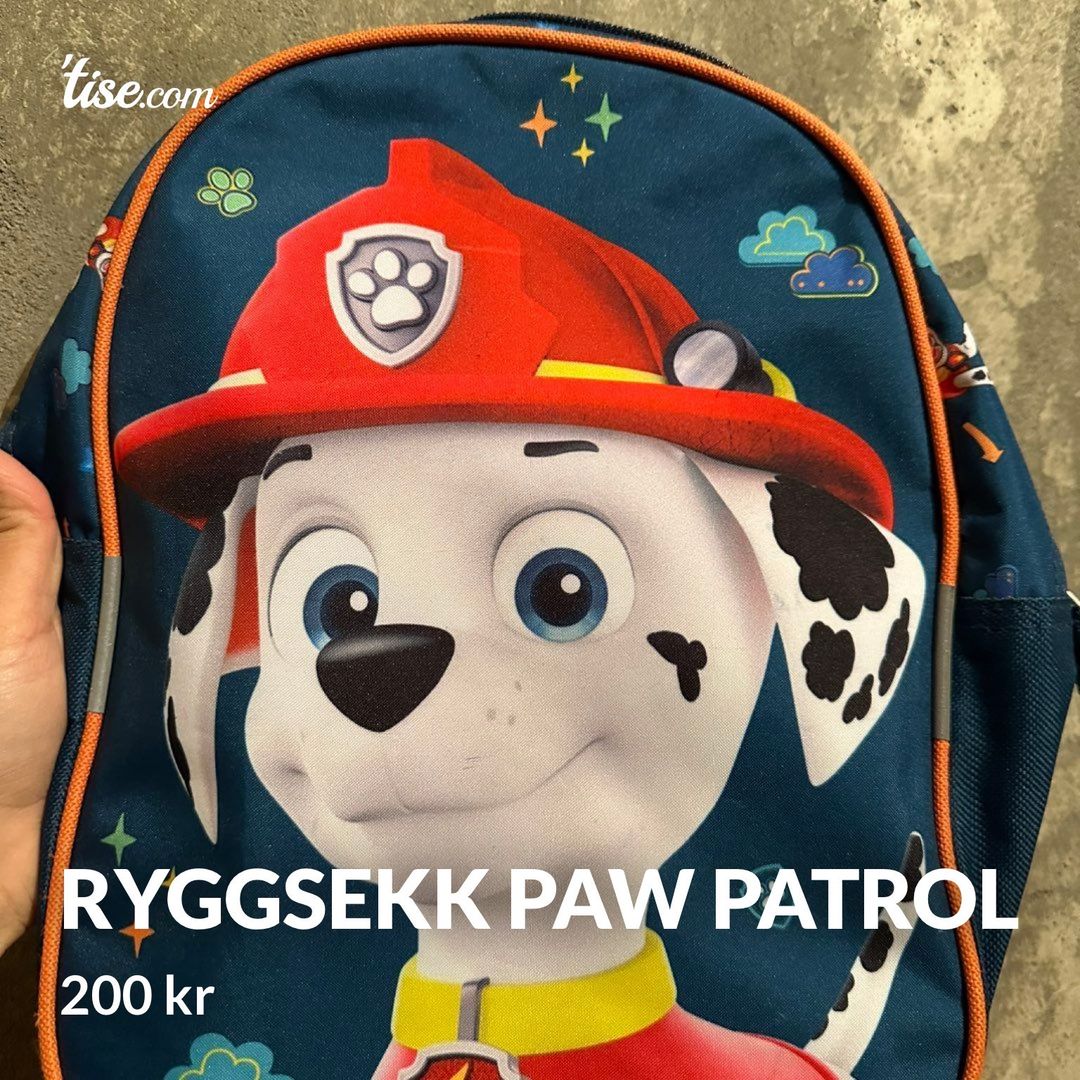 Ryggsekk Paw Patrol