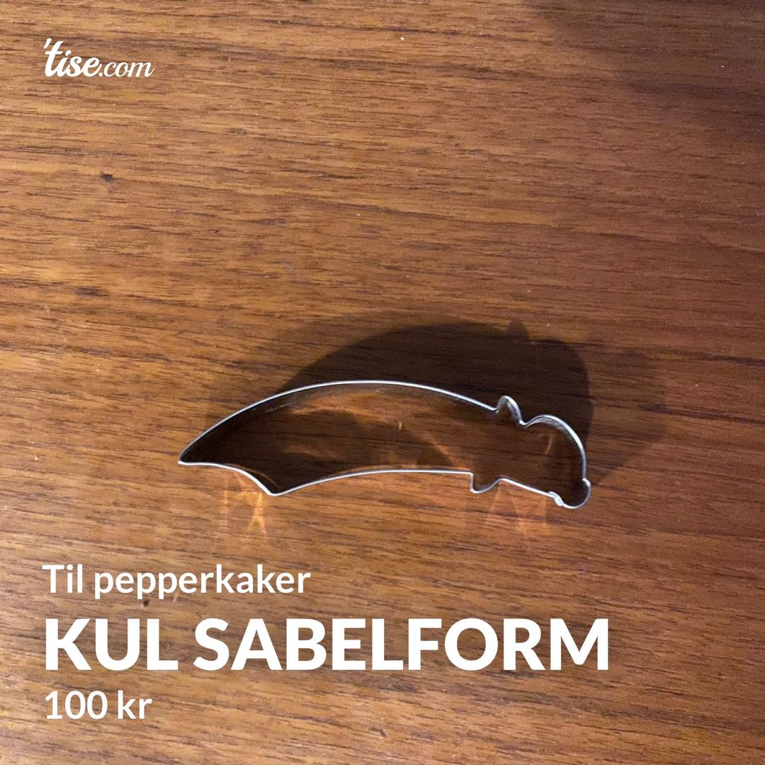 Kul sabelform