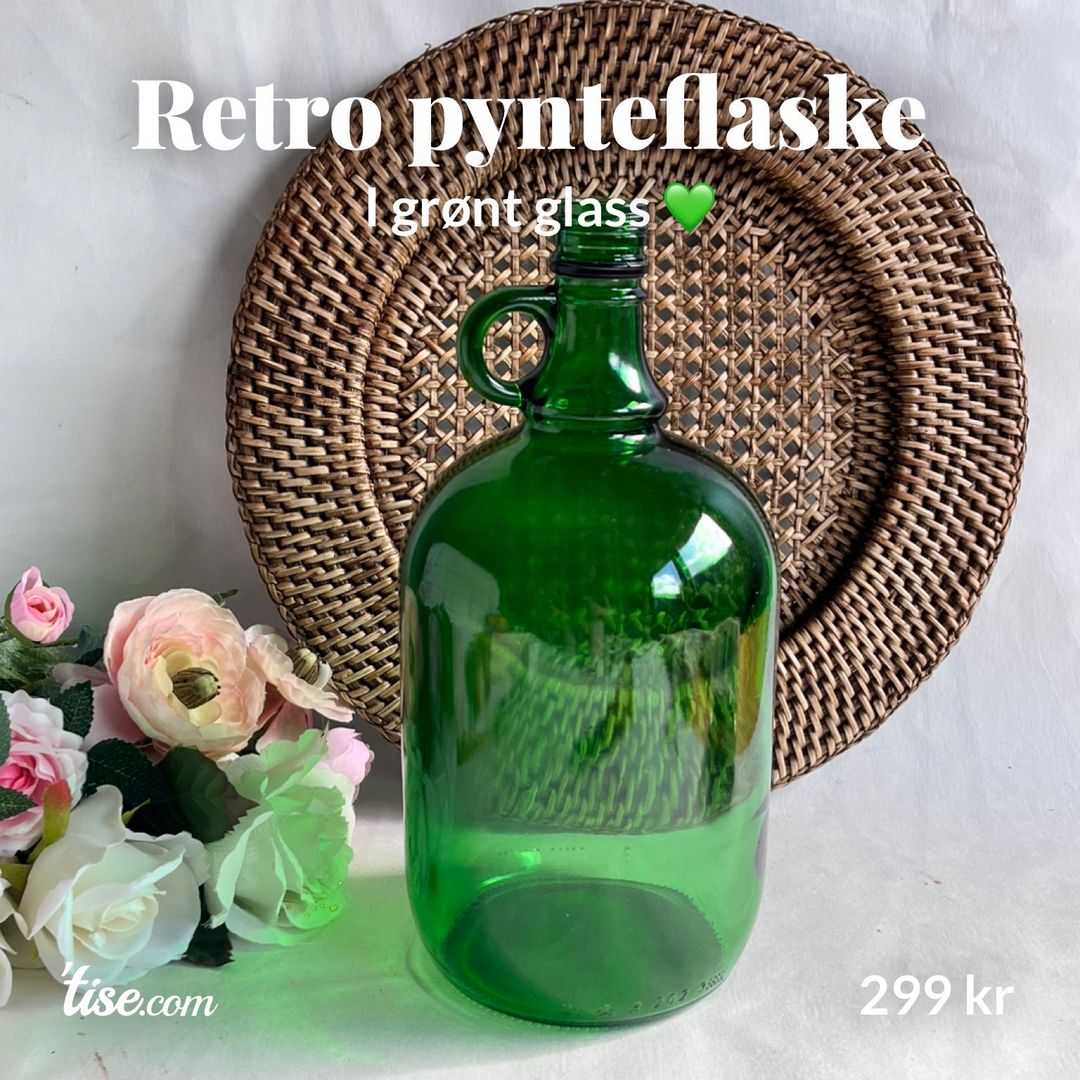 Retro pynteflaske