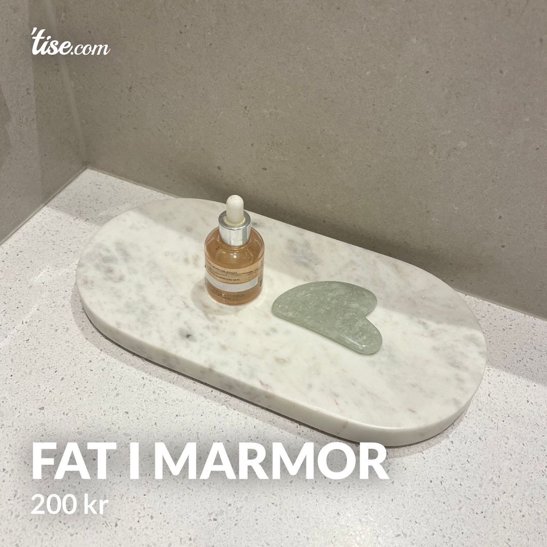 Fat i marmor