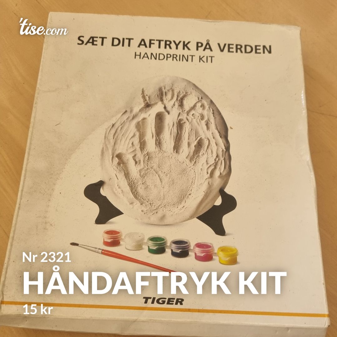 Håndaftryk kit