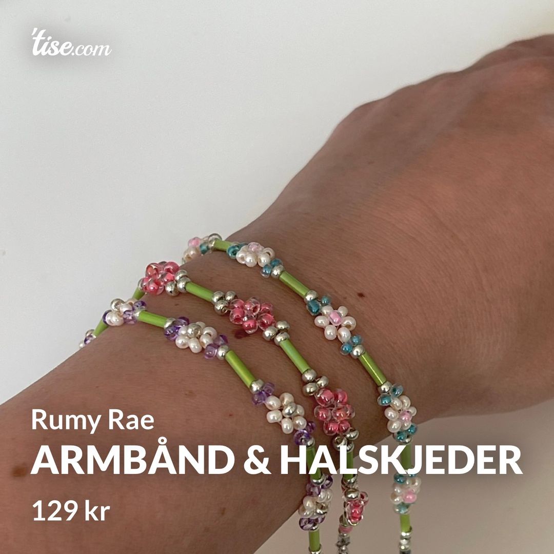 armbånd  halskjeder