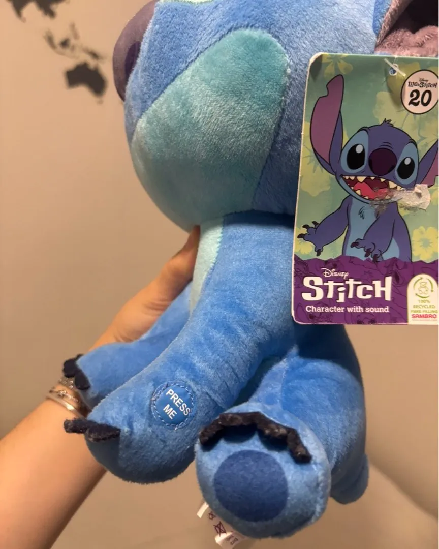 Stitch bamse med lyd