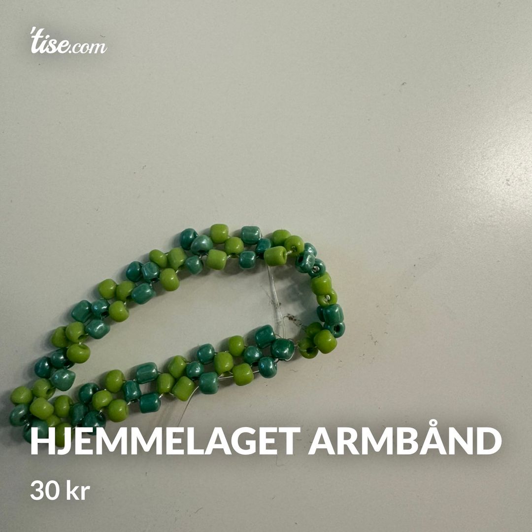 Hjemmelaget armbånd