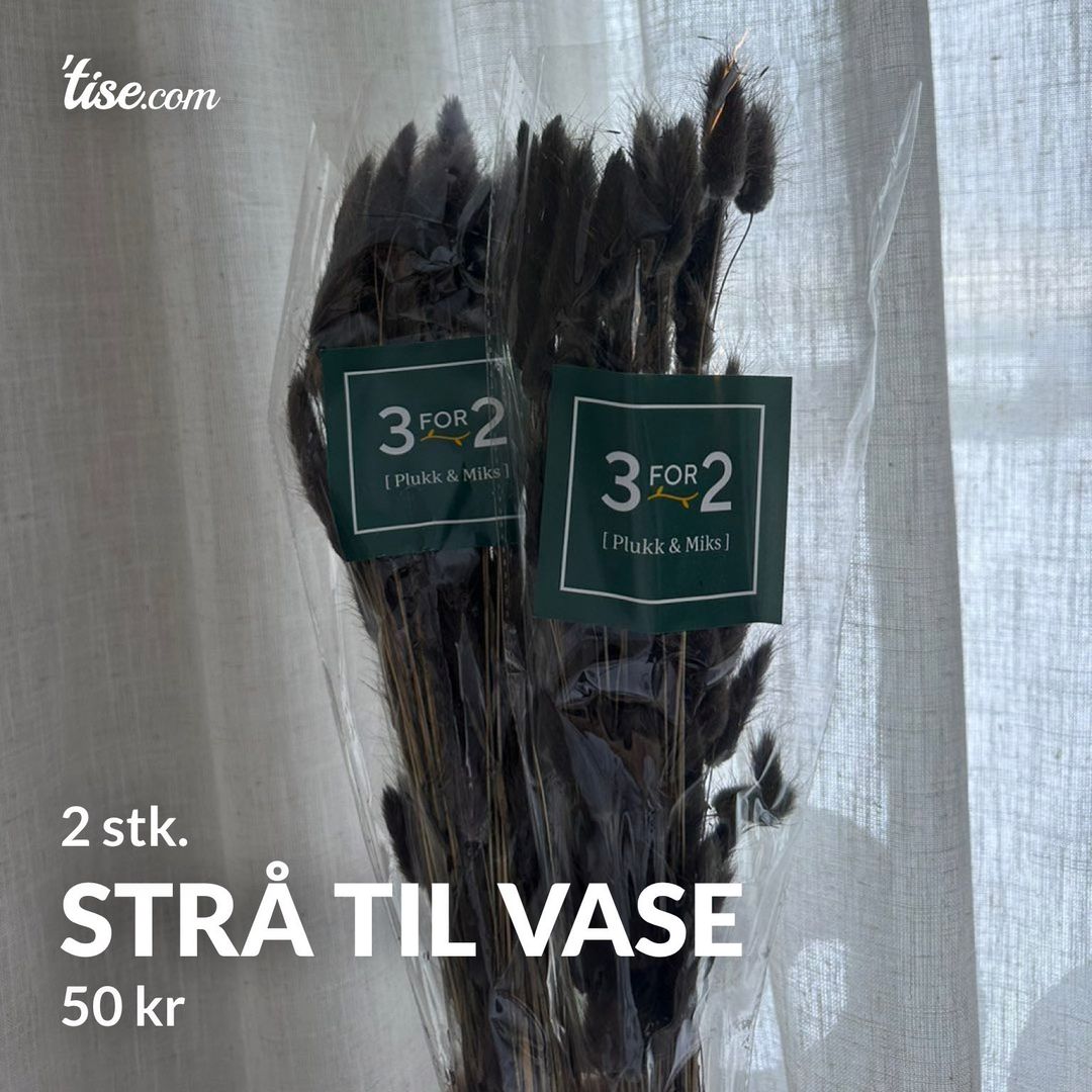 Strå til vase