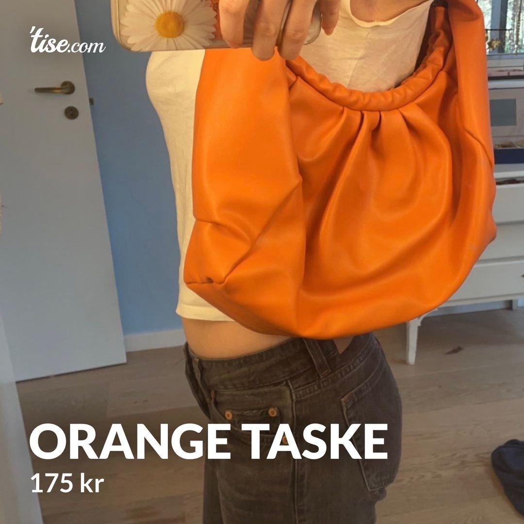 Orange taske