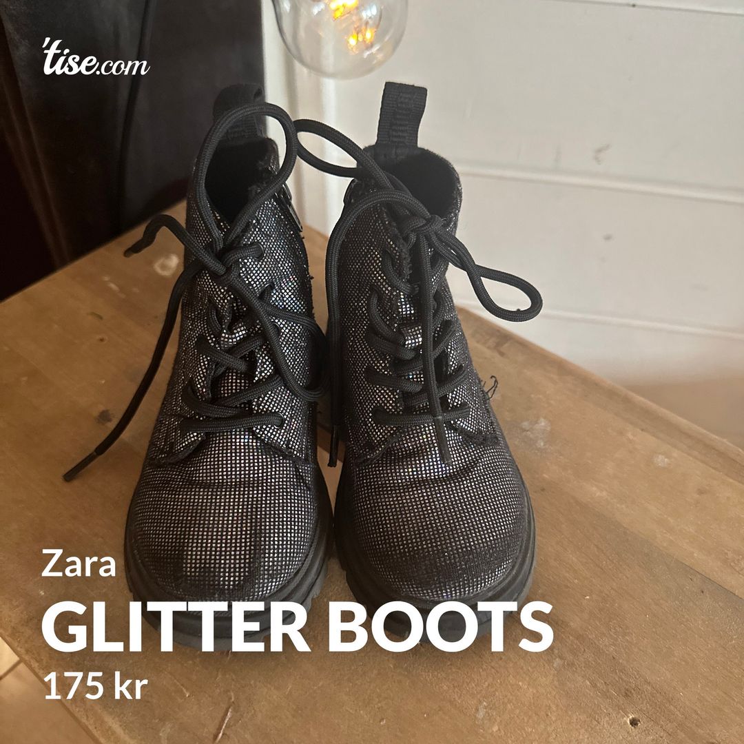 Glitter boots