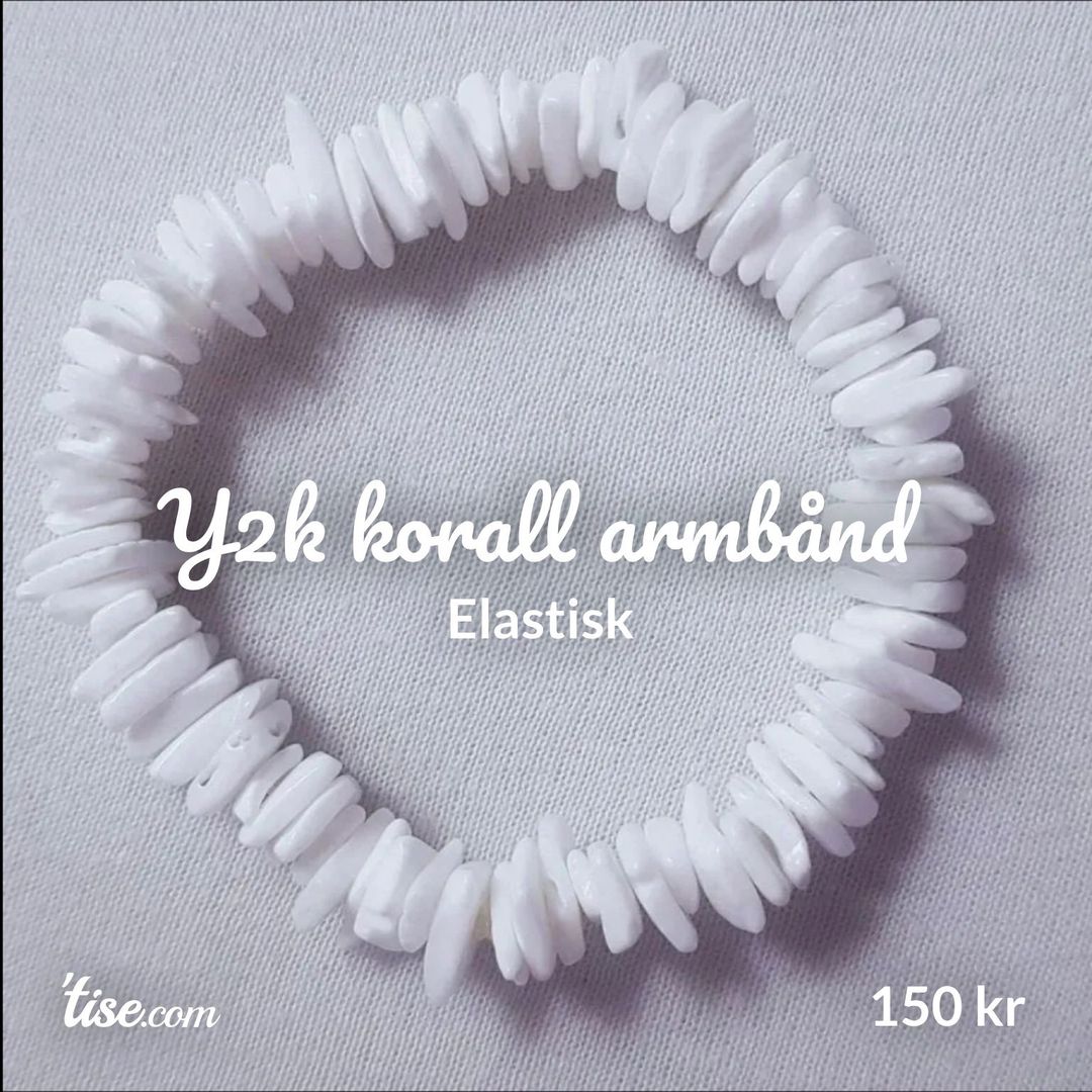 Y2k korall armbånd