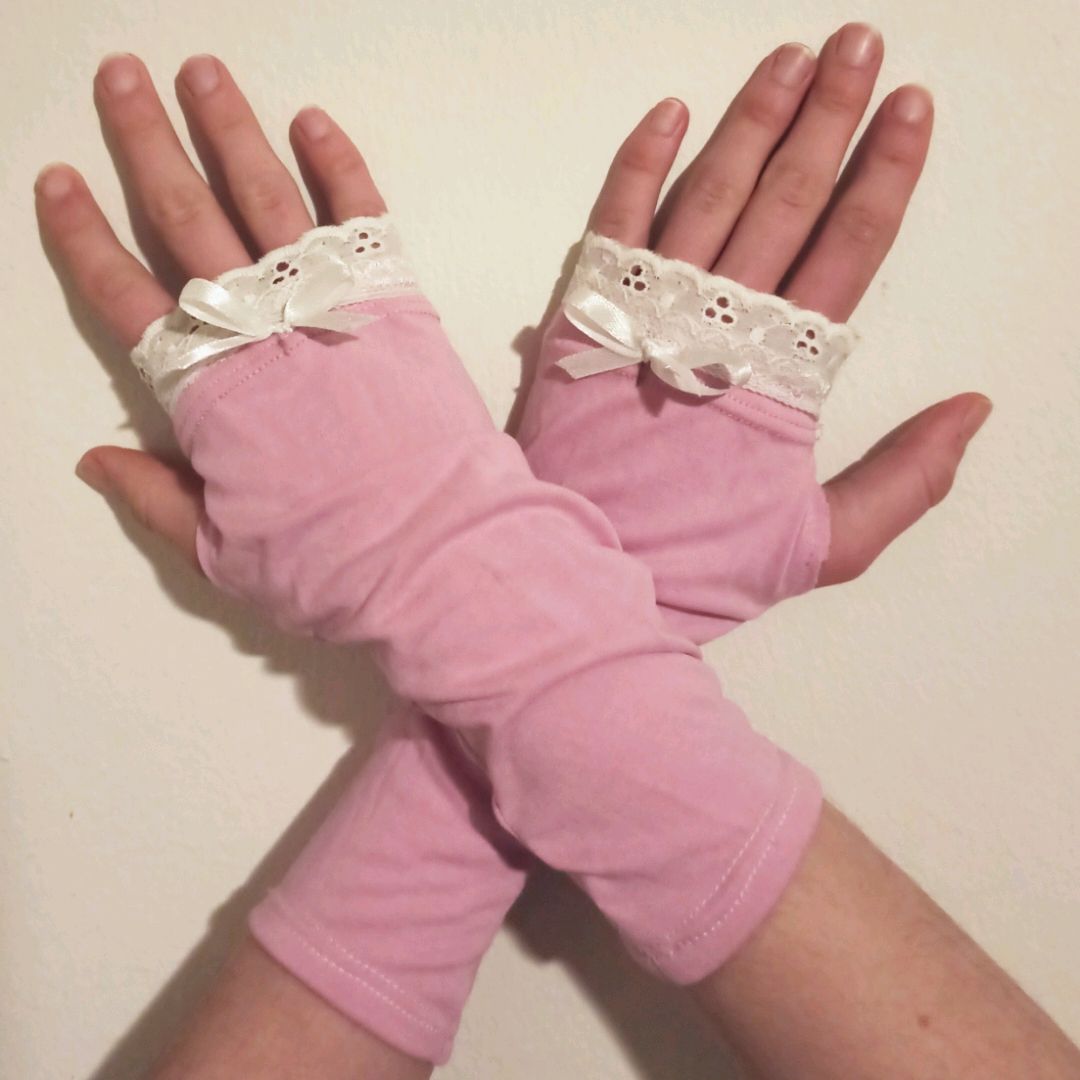 pinkit armwarmers