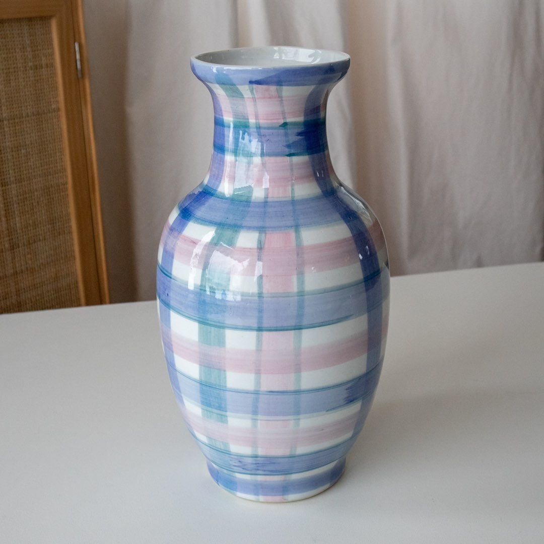 Håndmalt vase