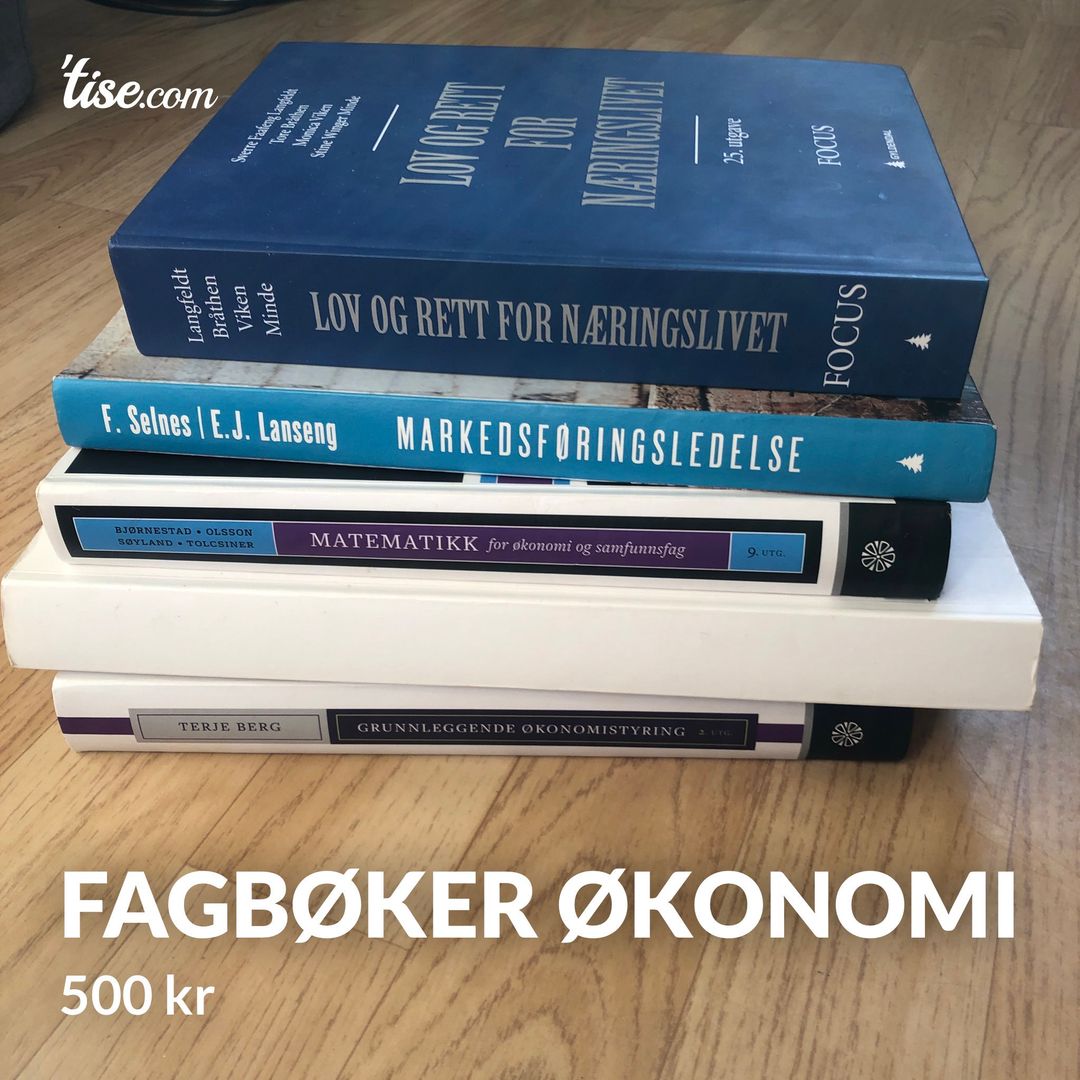 Fagbøker økonomi