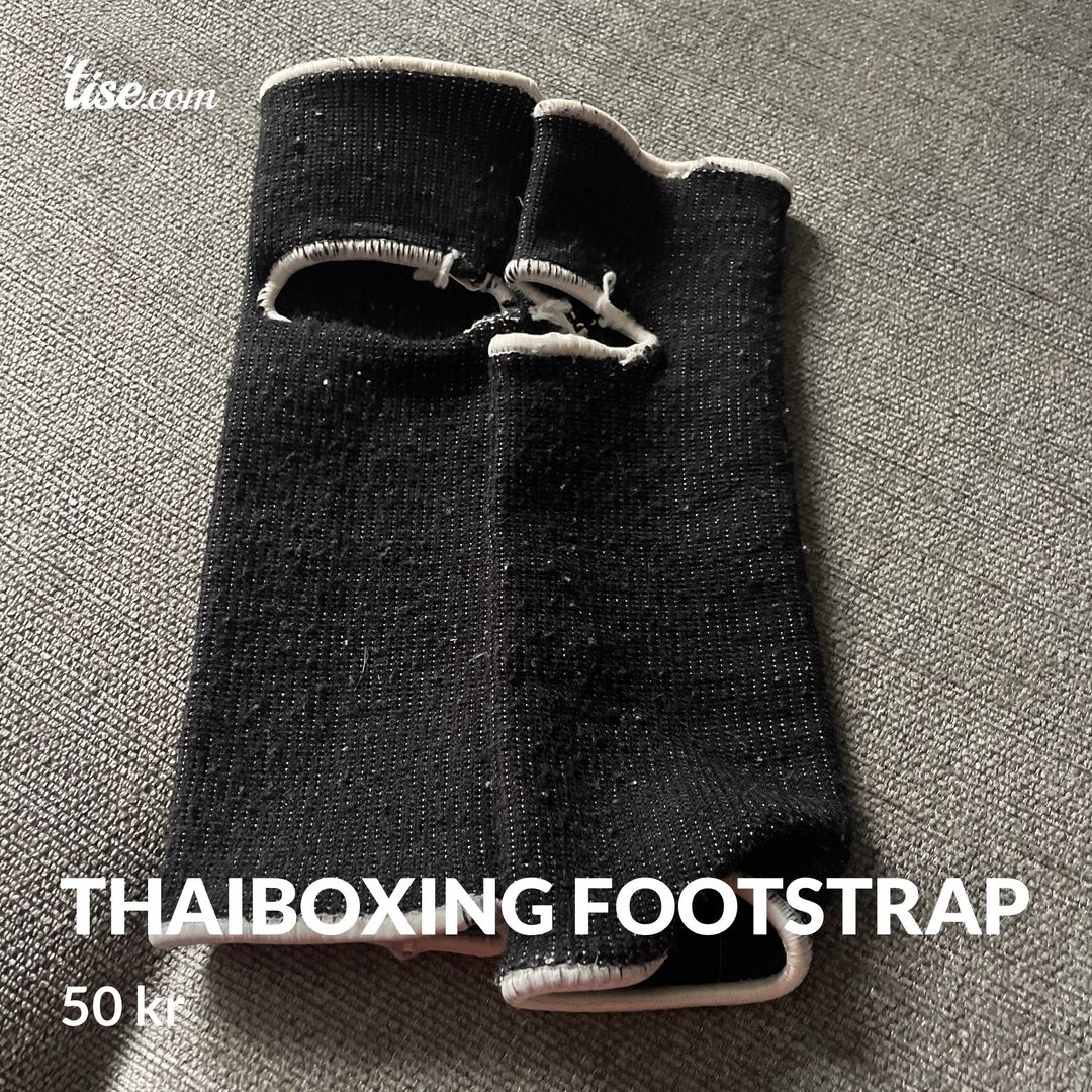 Thaiboxing footstrap