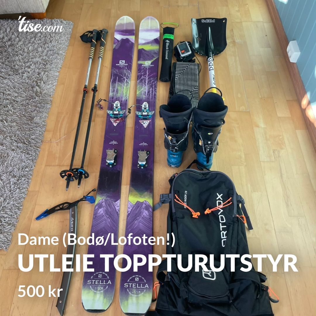 Utleie toppturutstyr