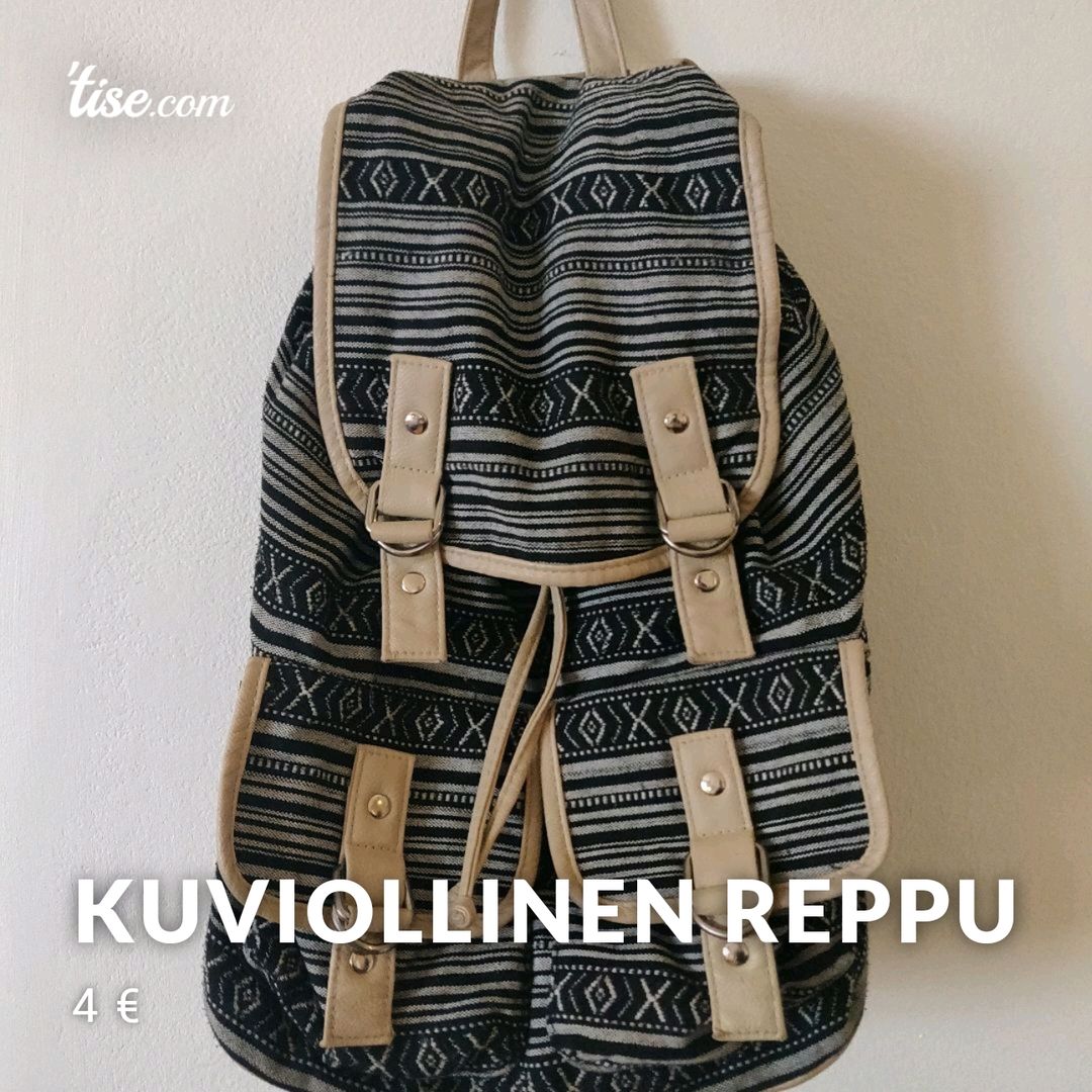 Kuviollinen Reppu