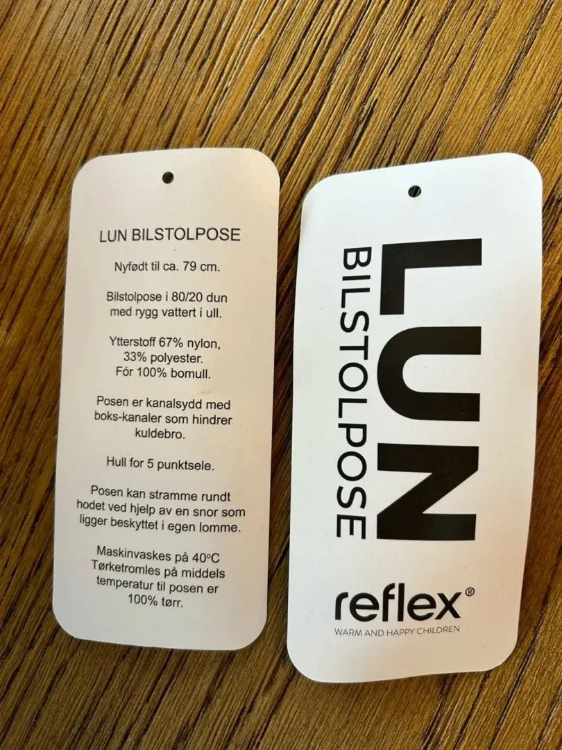 Reflex bilstolpose