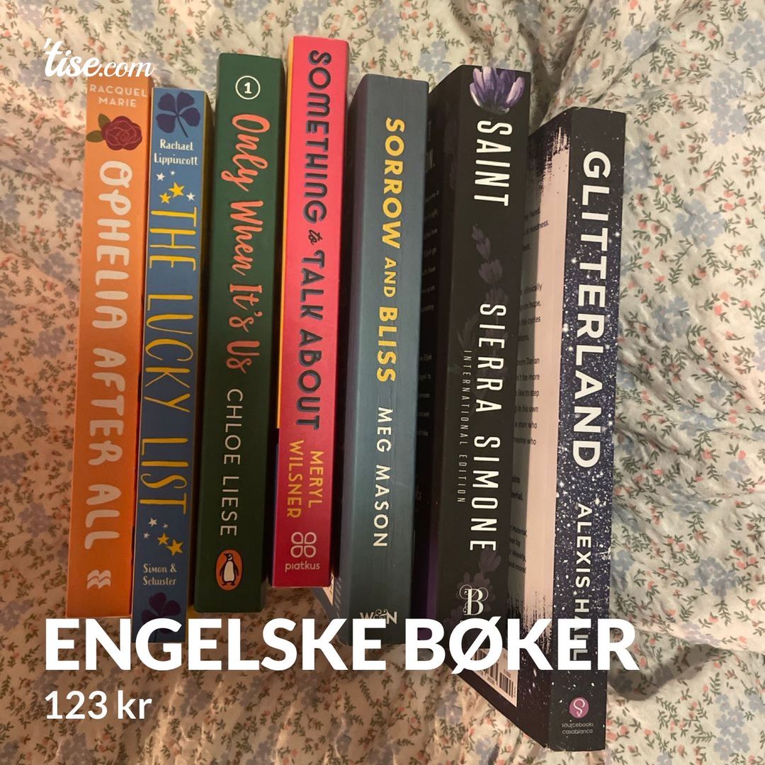 Engelske bøker