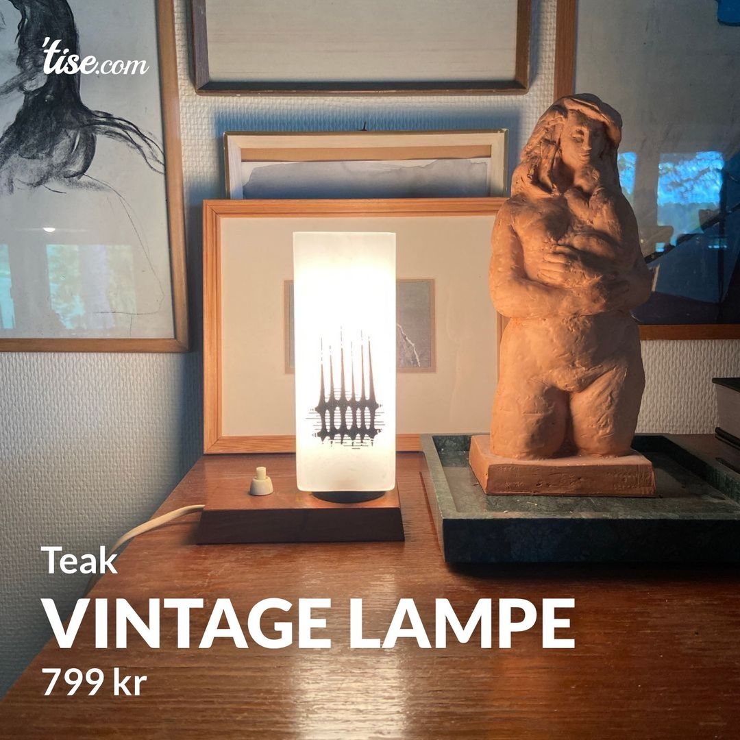 Vintage lampe