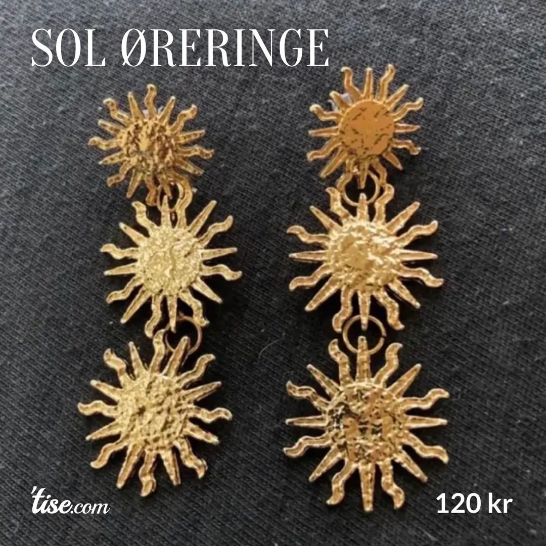 Sol øreringe