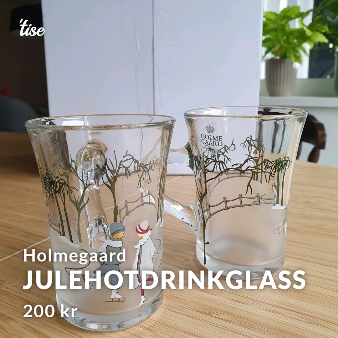 Julehotdrinkglass