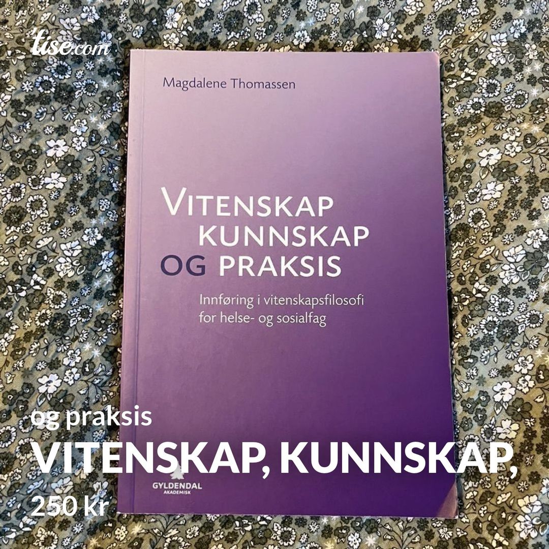 Vitenskap kunnskap