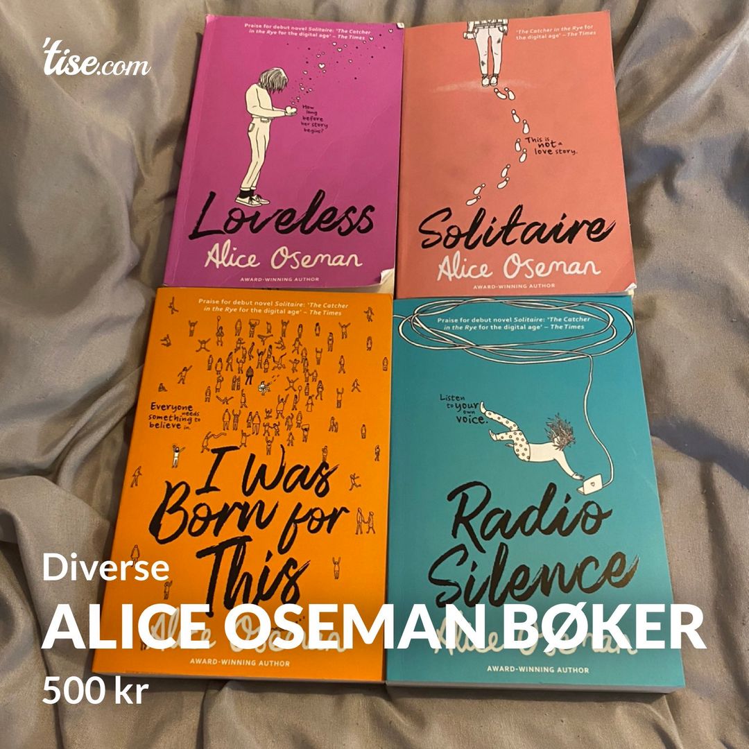 Alice Oseman bøker