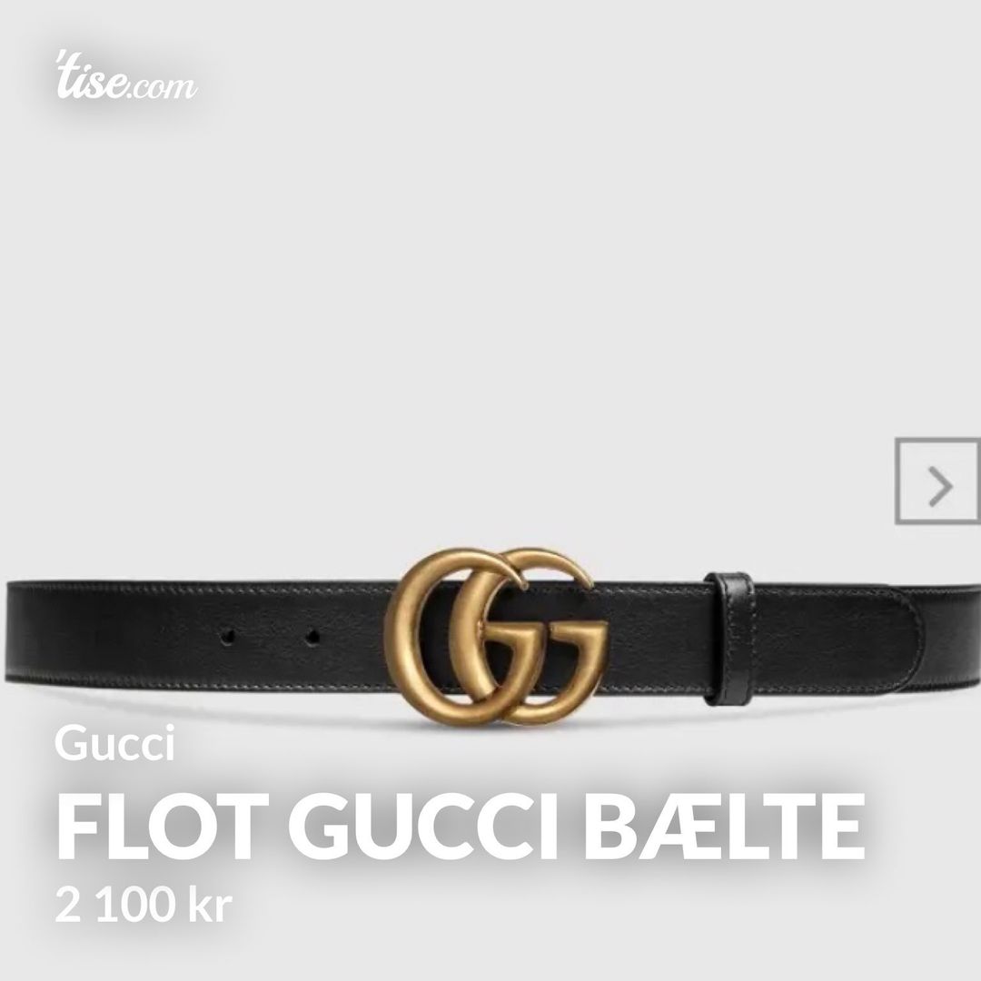 Flot Gucci bælte