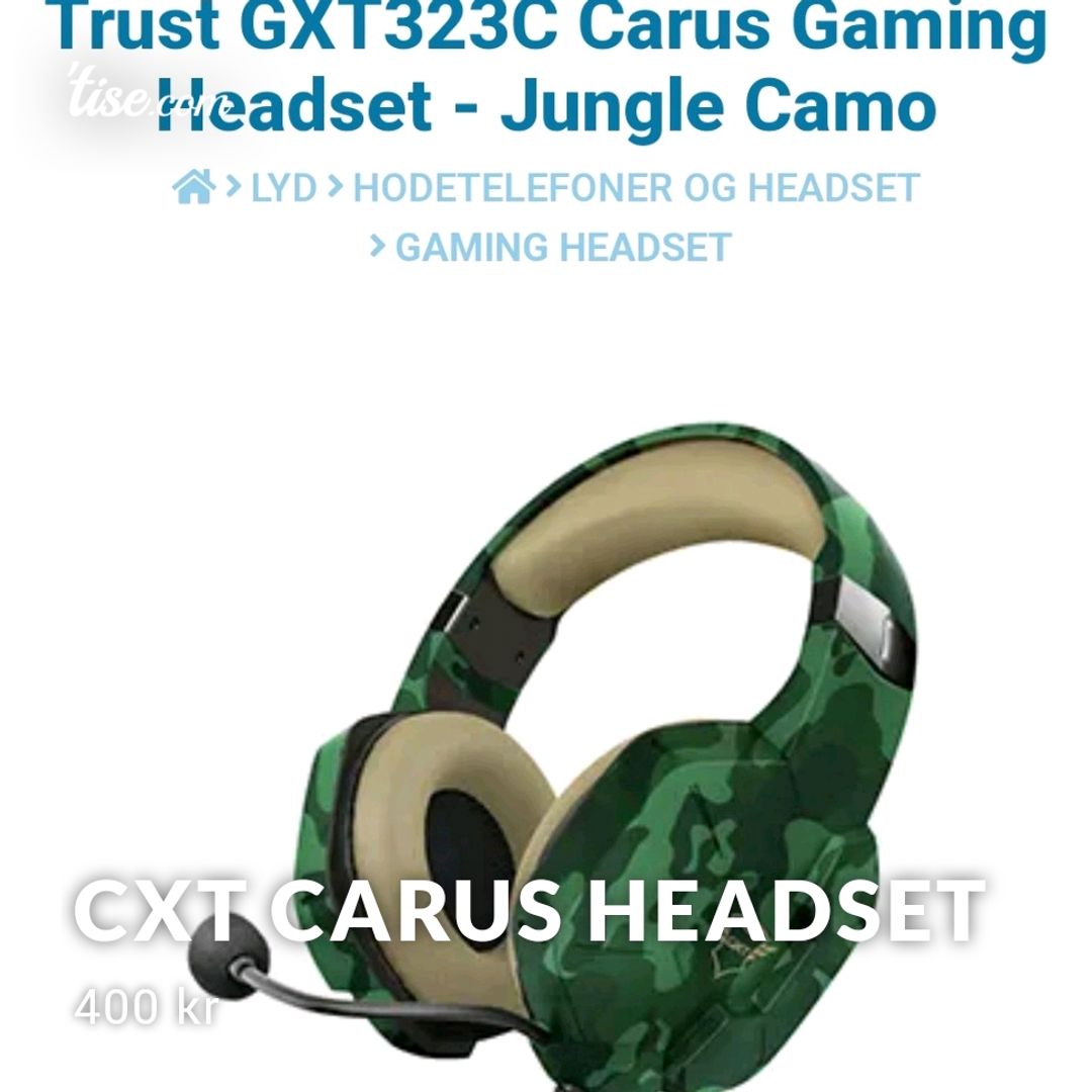 CXT Carus Headset