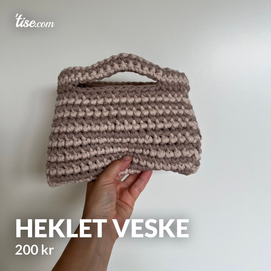 Heklet veske