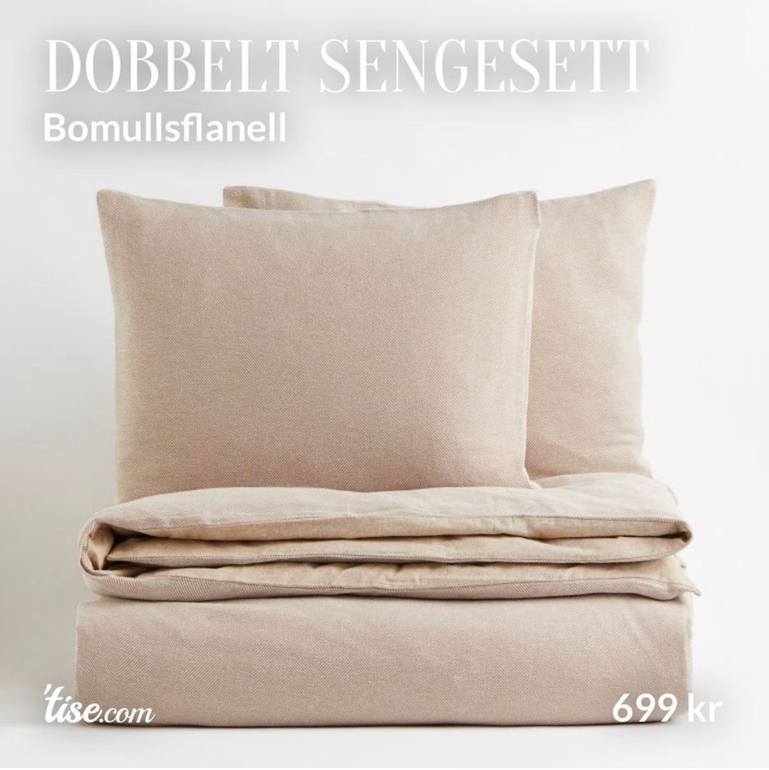 Dobbelt sengesett