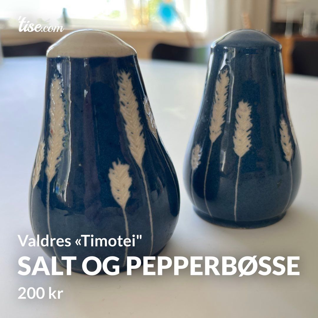 Salt og pepperbøsse